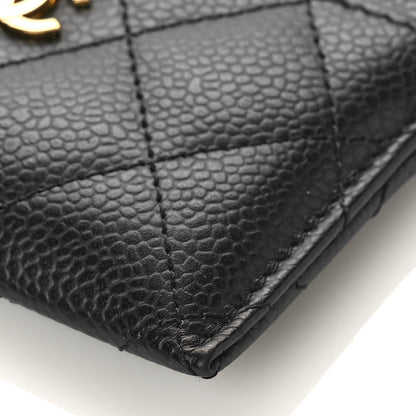 Chanel Caviar Quilted Card Holder Black 9 of 10
