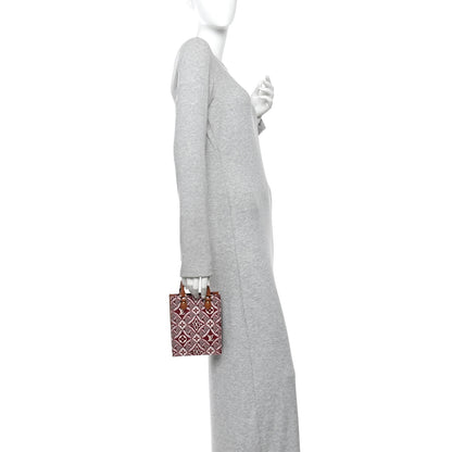 Louis Vuitton Jacquard Since 1854 Petit Sac Plat Bordeaux 2 of 10
