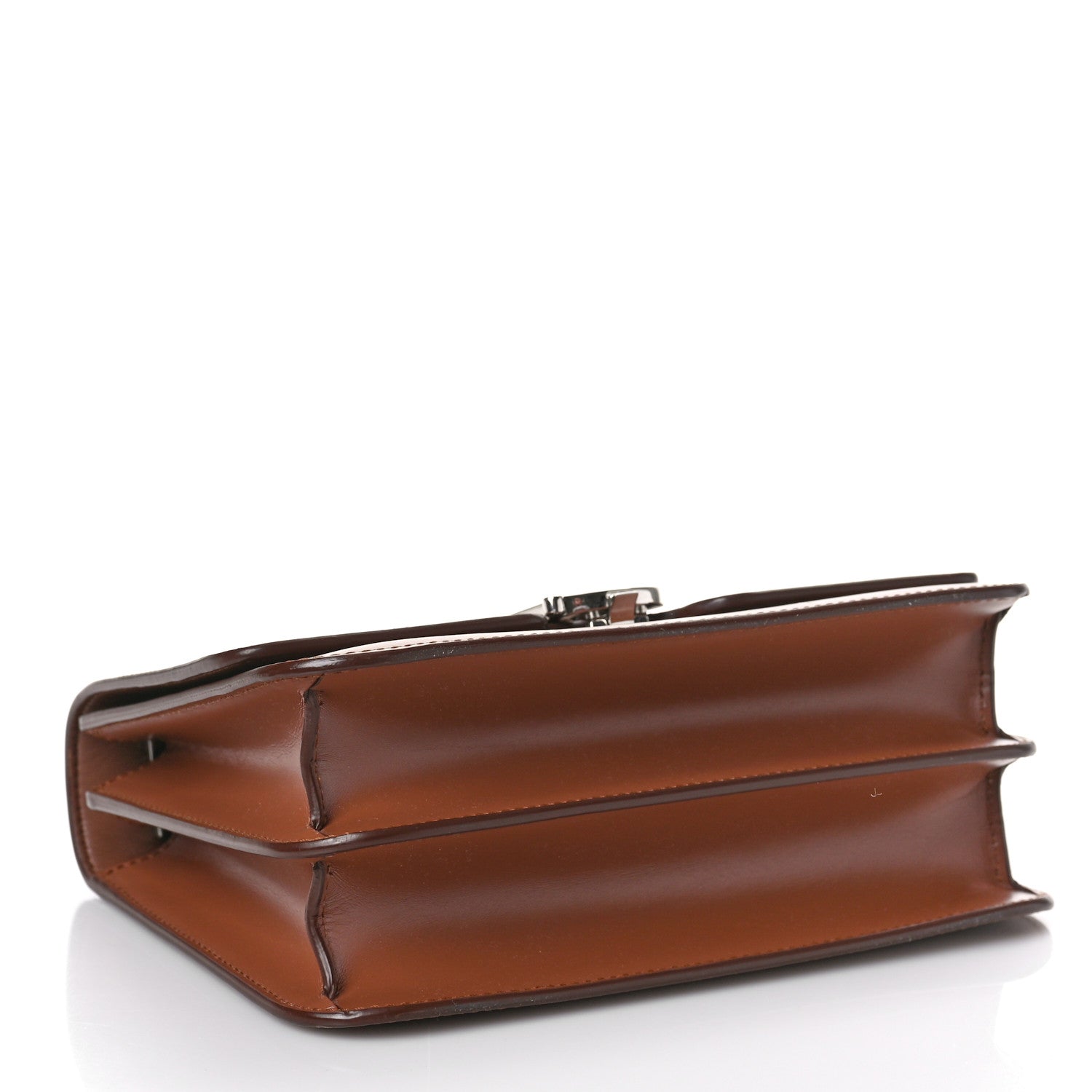 Burberry Calfskin Small TB Bag Malt Brown 4 of 7