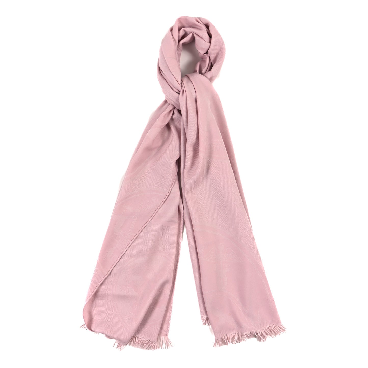 Cashmere Silk New Libris Stole Rose Petale
