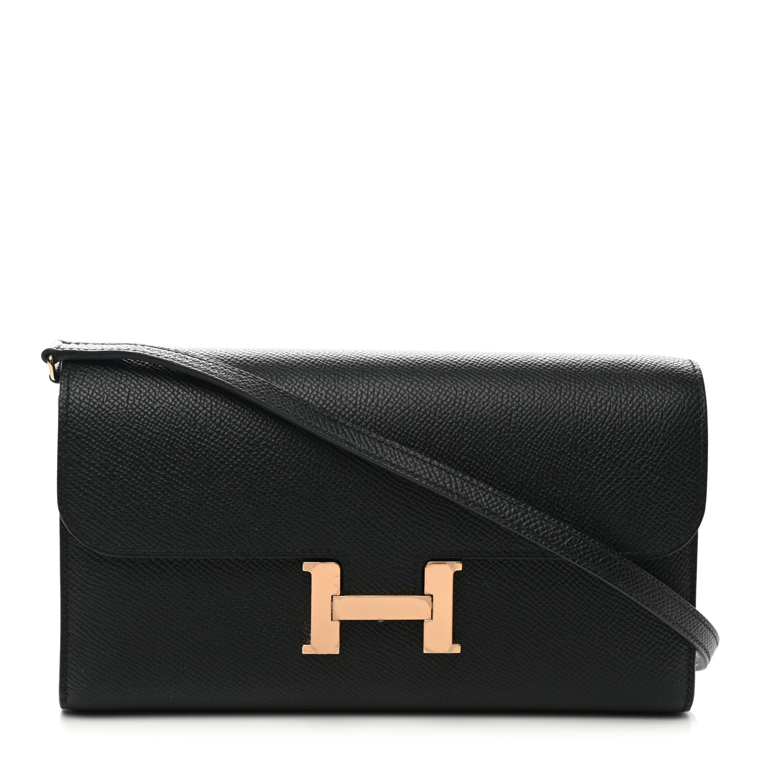 Hermes Epsom Constance Wallet To Go Black 1 of 7