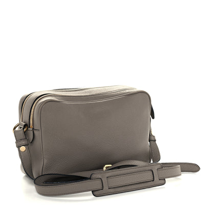 Prada Vitello Phenix Medium Double Zip Shoulder Bag Argilla 2 of 11