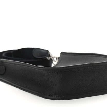 Hermes Taurillon Clemence Evelyne TPM Black 9 of 11