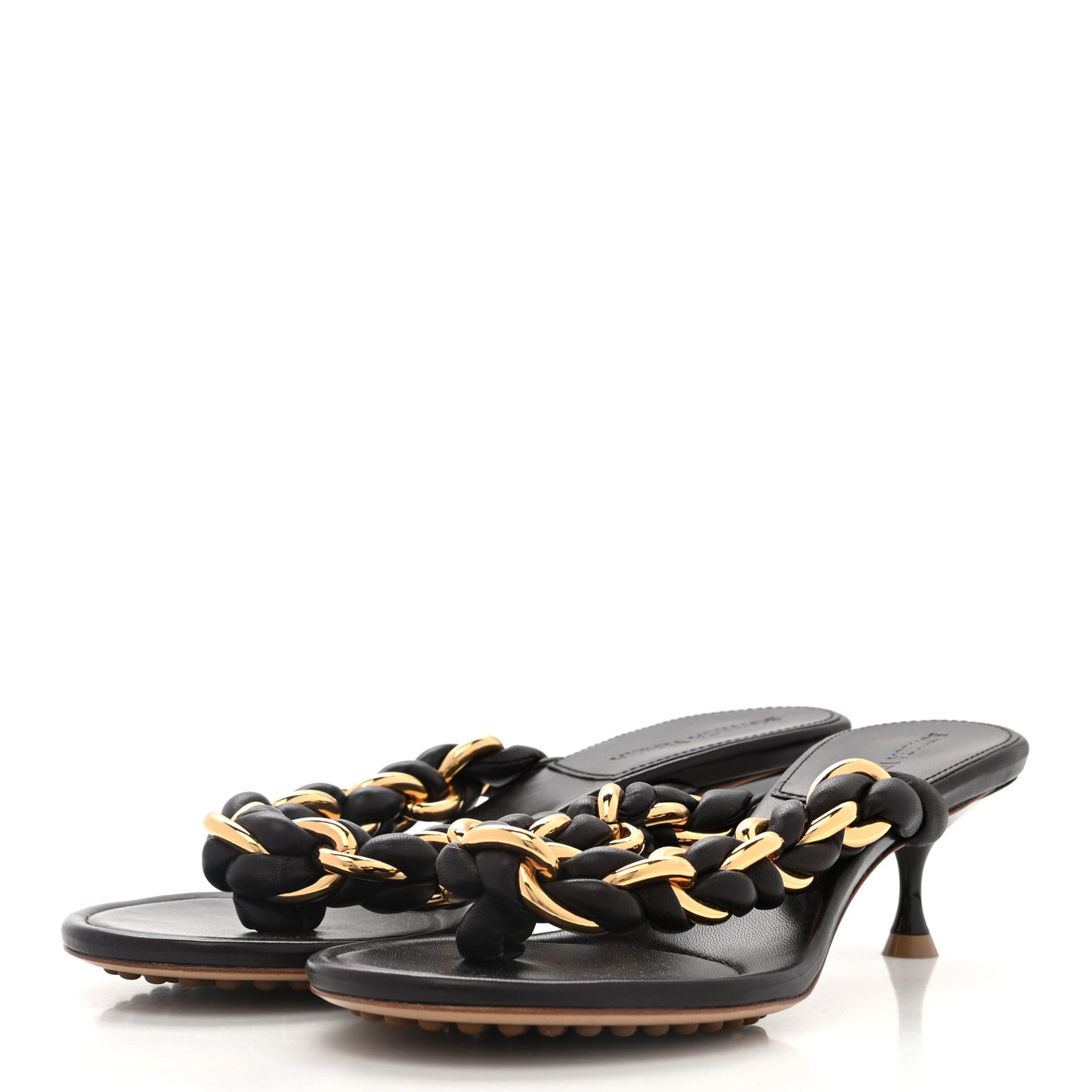 Nappa Dot Sandals 38 Fondant
