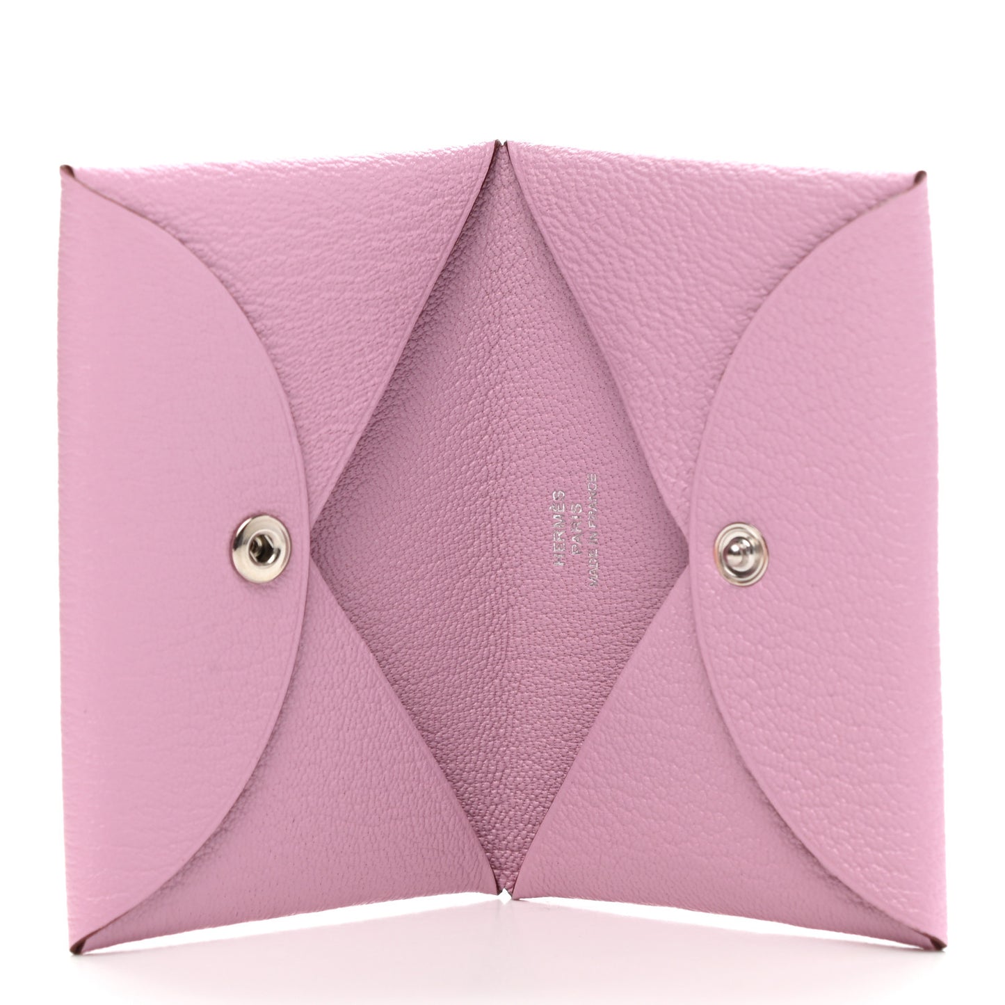 Chevre Mysore Calvi Card Case Mauve Sylvestre
