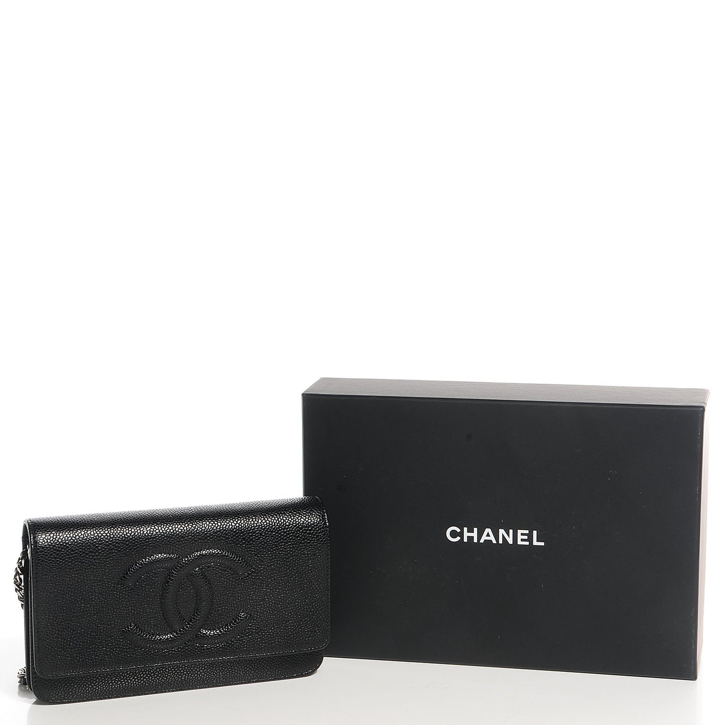 Caviar Timeless CC Wallet on Chain WOC Black