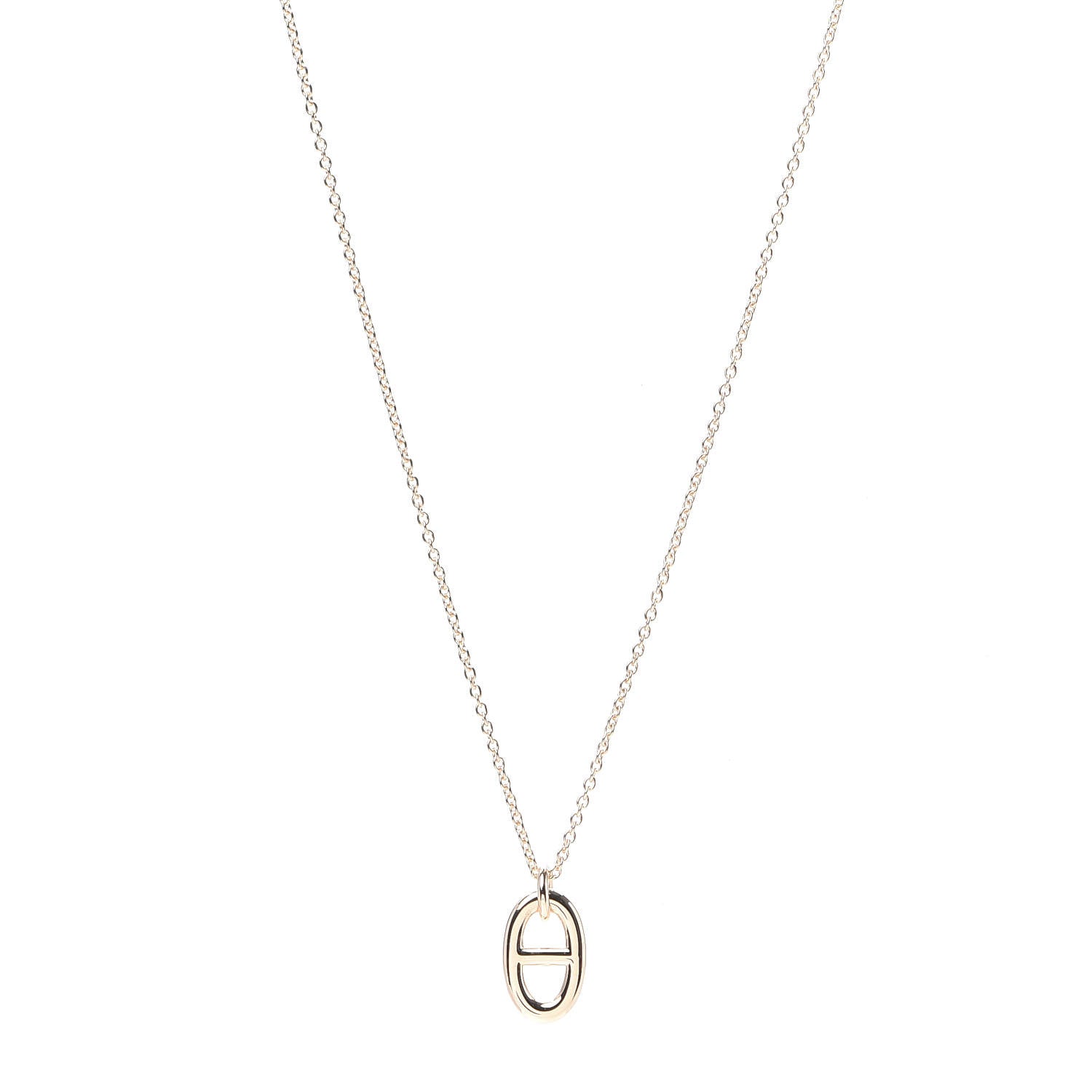 Hermes 18K Rose Gold PM Farandole Pendant Necklace 1 of 6