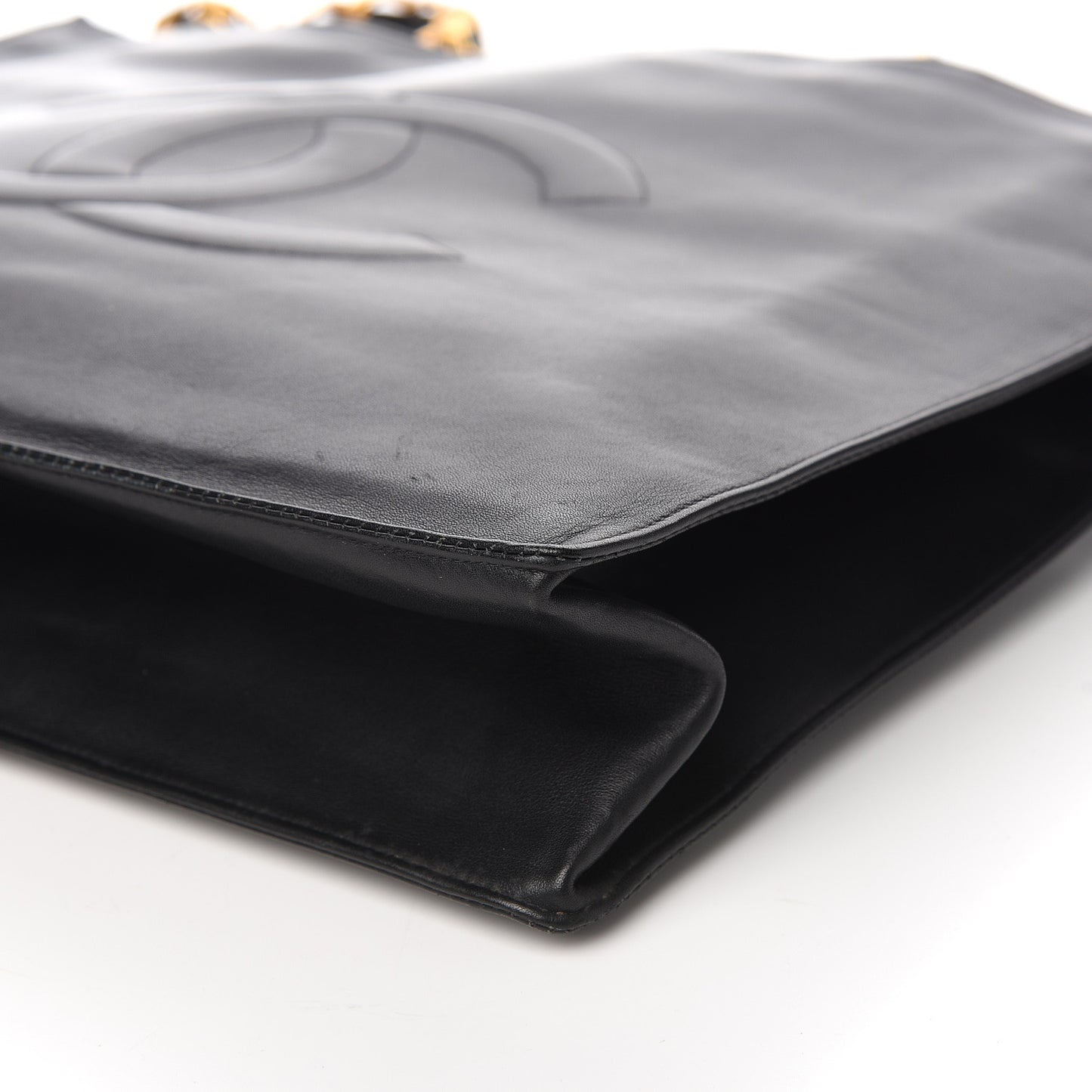 Lambskin CC Tote Black