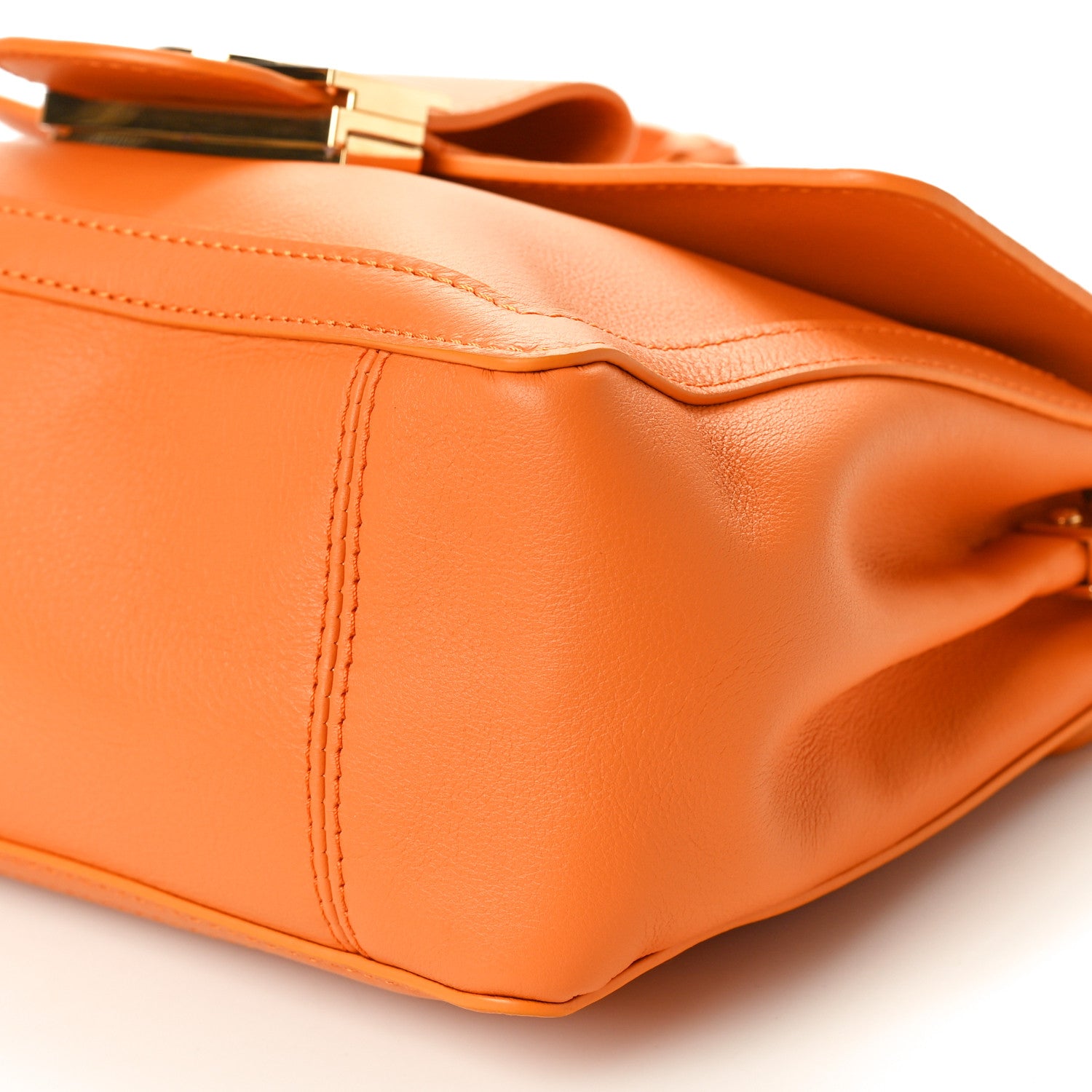 Louis Vuitton Smooth Calfskin Dauphine MM Orange 10 of 10