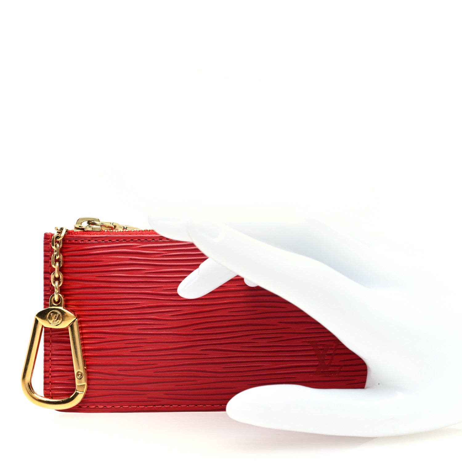 Louis Vuitton Epi Key Pouch Castillan Red 2 of 6