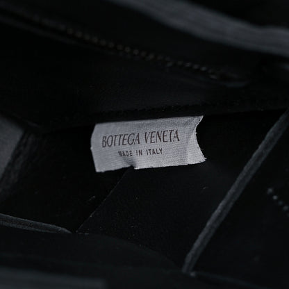 Bottega Veneta Lambskin Maxi Intrecciato Cassette Crossbody Bag Black 7 of 15