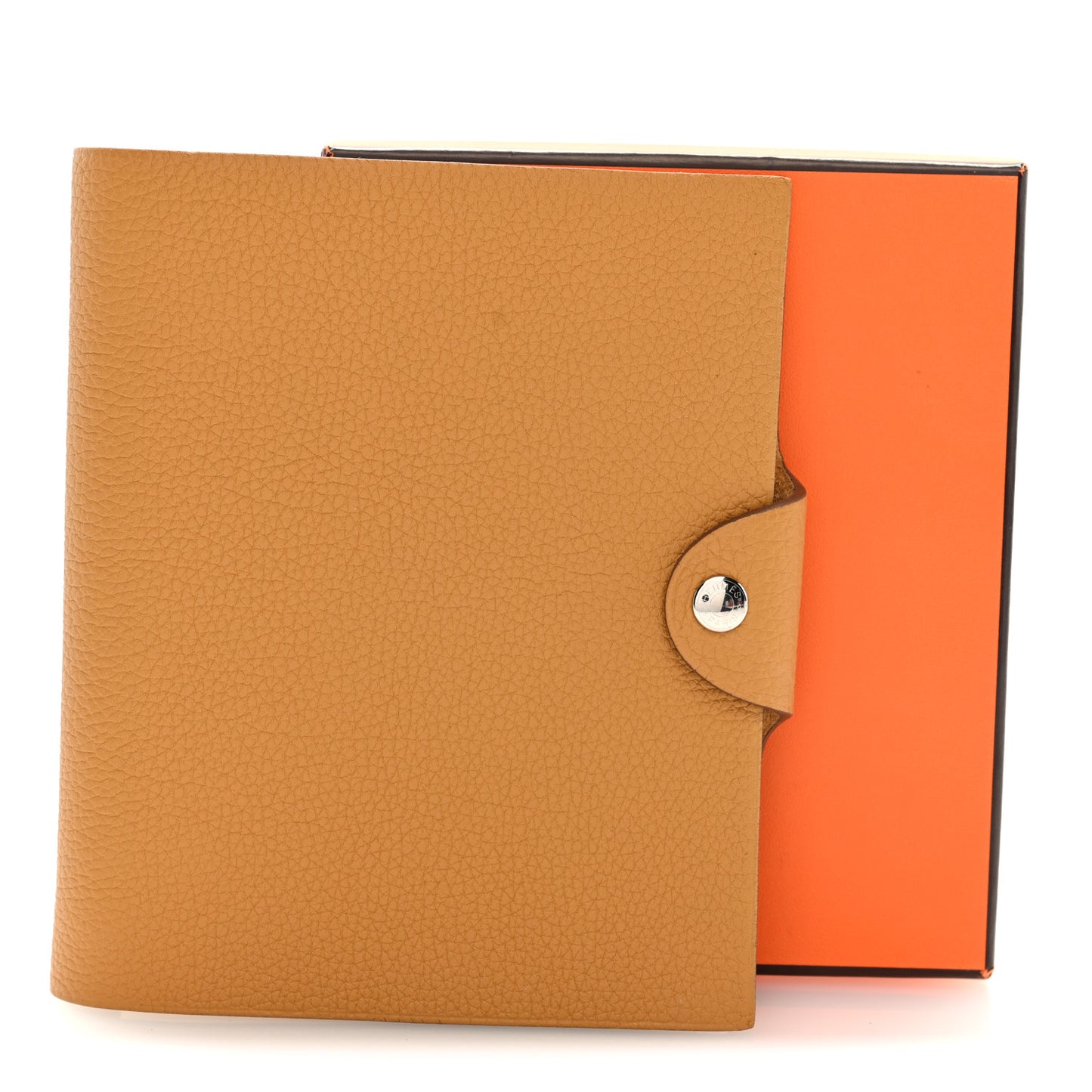 Taurillon Clemence Ulysse PM Notebook Cover Natural Sable