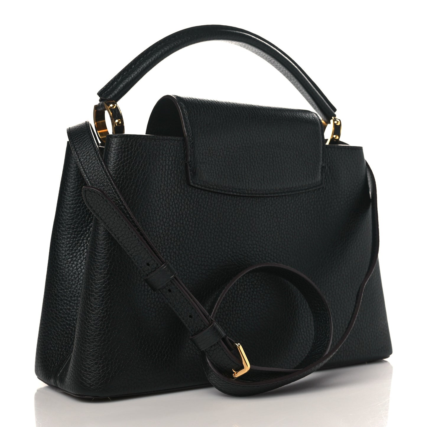 Taurillon Capucines PM Black