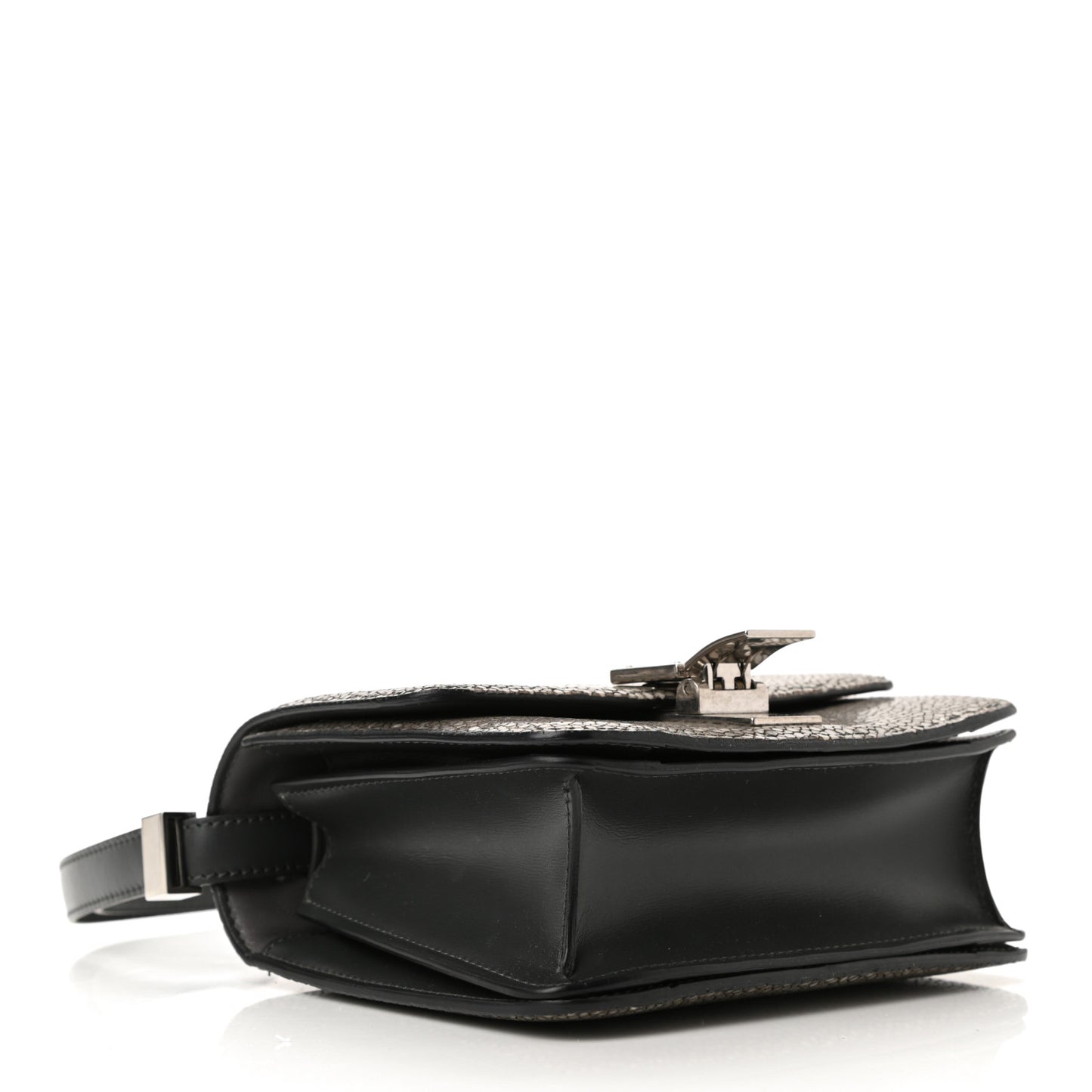 Stingray Small Classic Box Flap Bag Grey