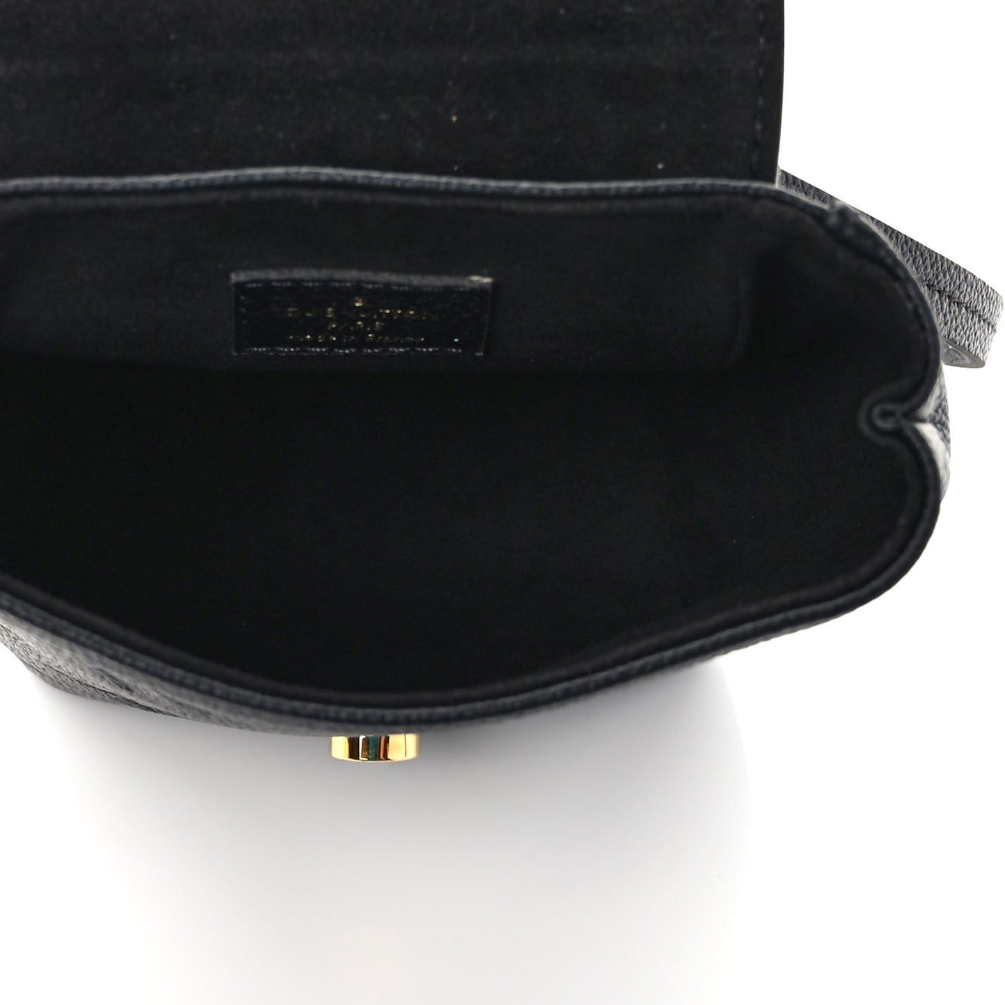 Empreinte Monogram Giant Tiny Backpack Black