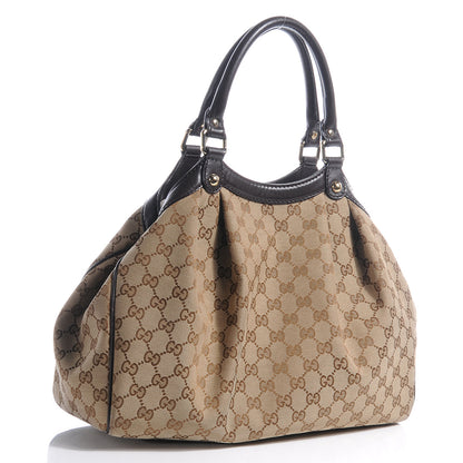 Gucci Monogram Medium Sukey Tote Dark Brown 3 of 8
