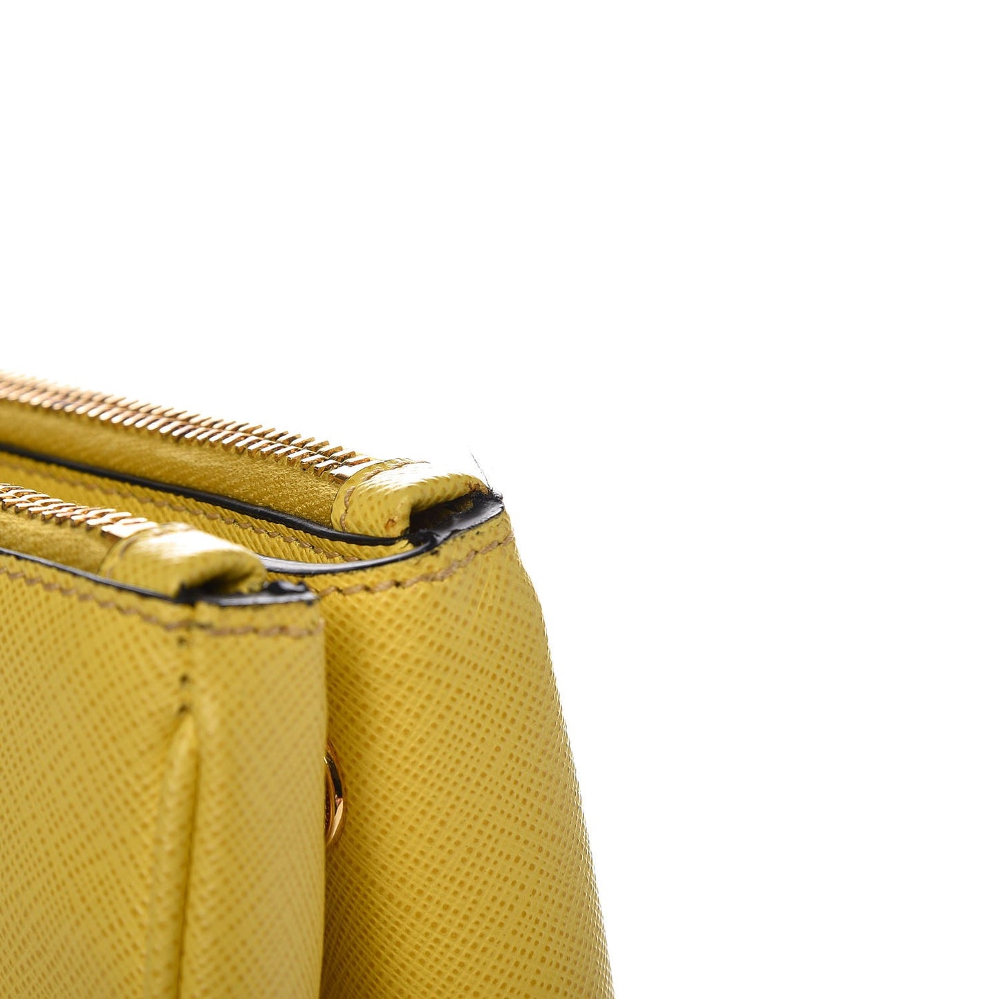 Saffiano Large Galleria Double Zip Tote Girasole