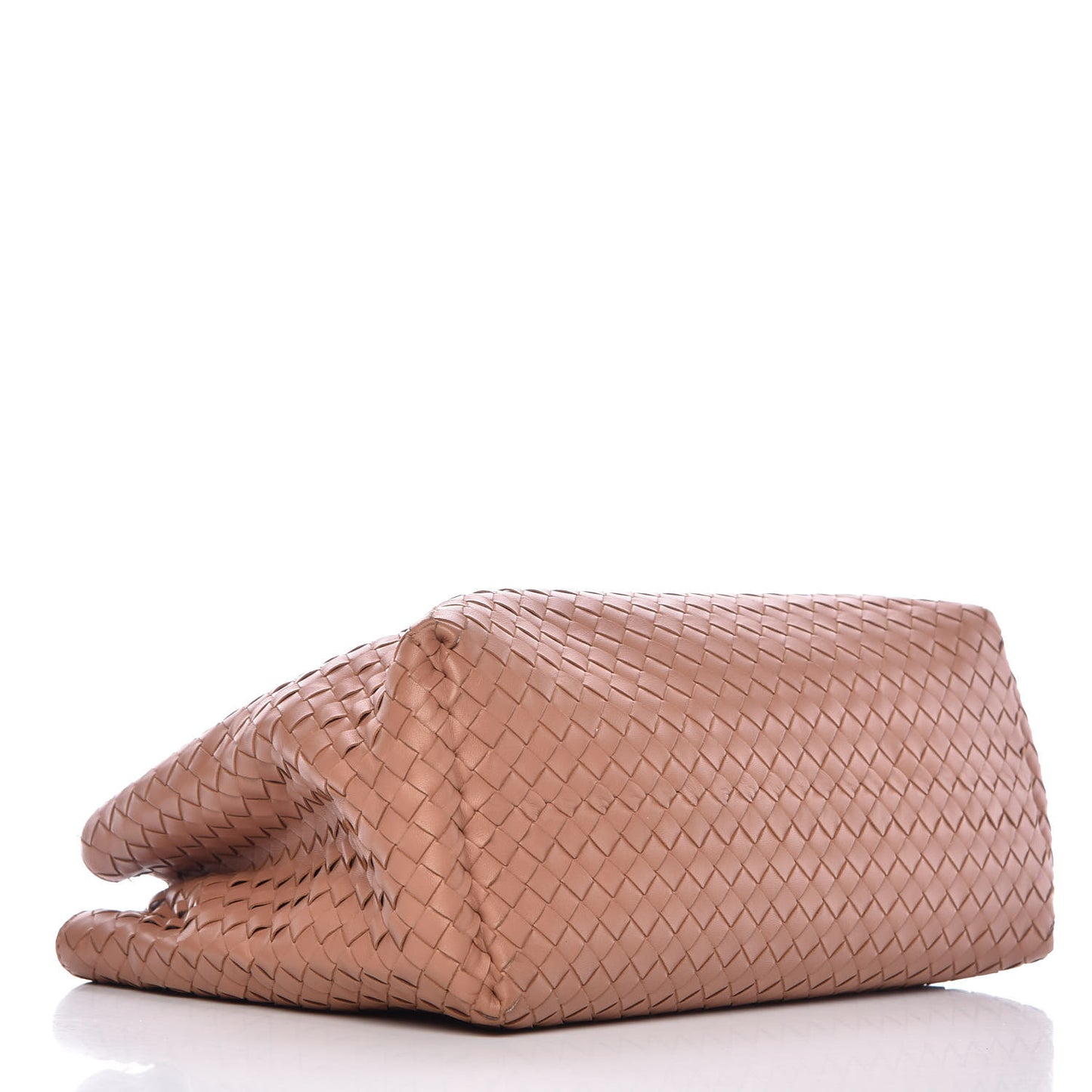 Nappa Intrecciato Medium Tote Dusty Rose