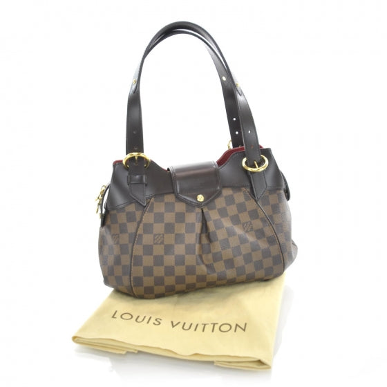 Louis Vuitton Damier Ebene Sistina PM 4 of 10