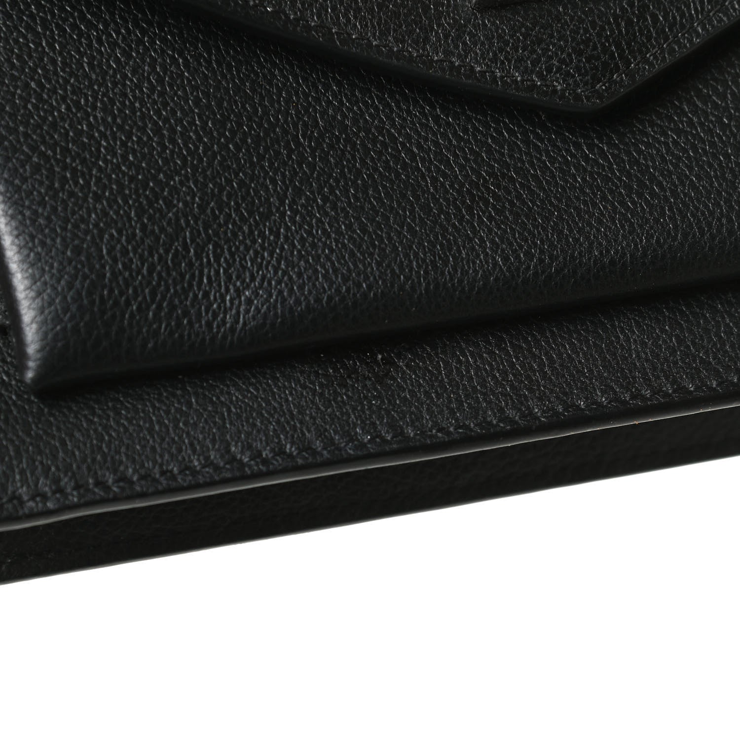 Louis Vuitton Soft Calfskin My Lockme Chain Pochette Black 11 of 12