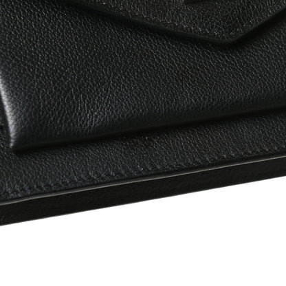 Louis Vuitton Soft Calfskin My Lockme Chain Pochette Black 11 of 12