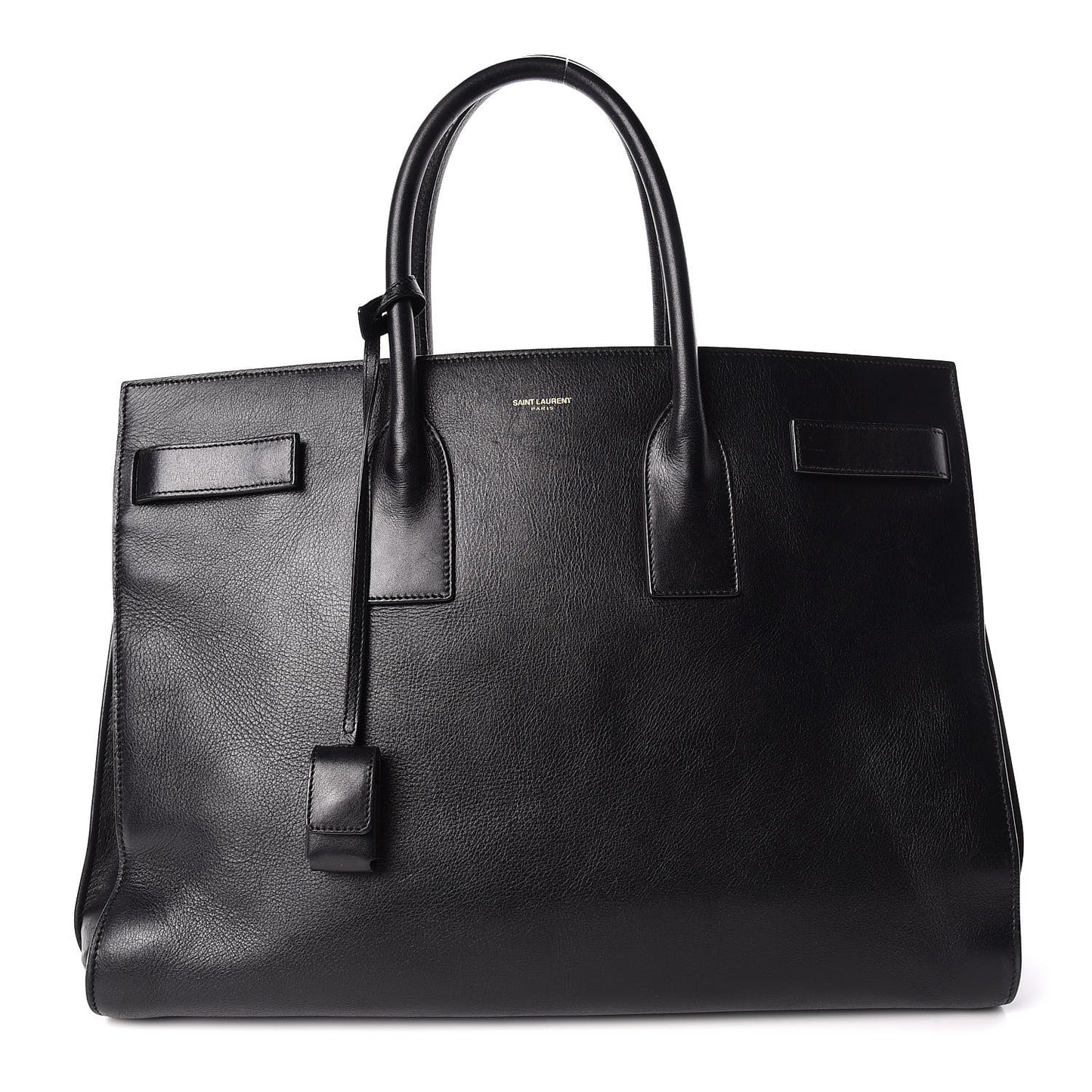 Calfskin Large Sac De Jour Carryall Black
