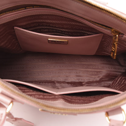 Prada Saffiano Medium Galleria Double Zip Tote Orchidea 5 of 13