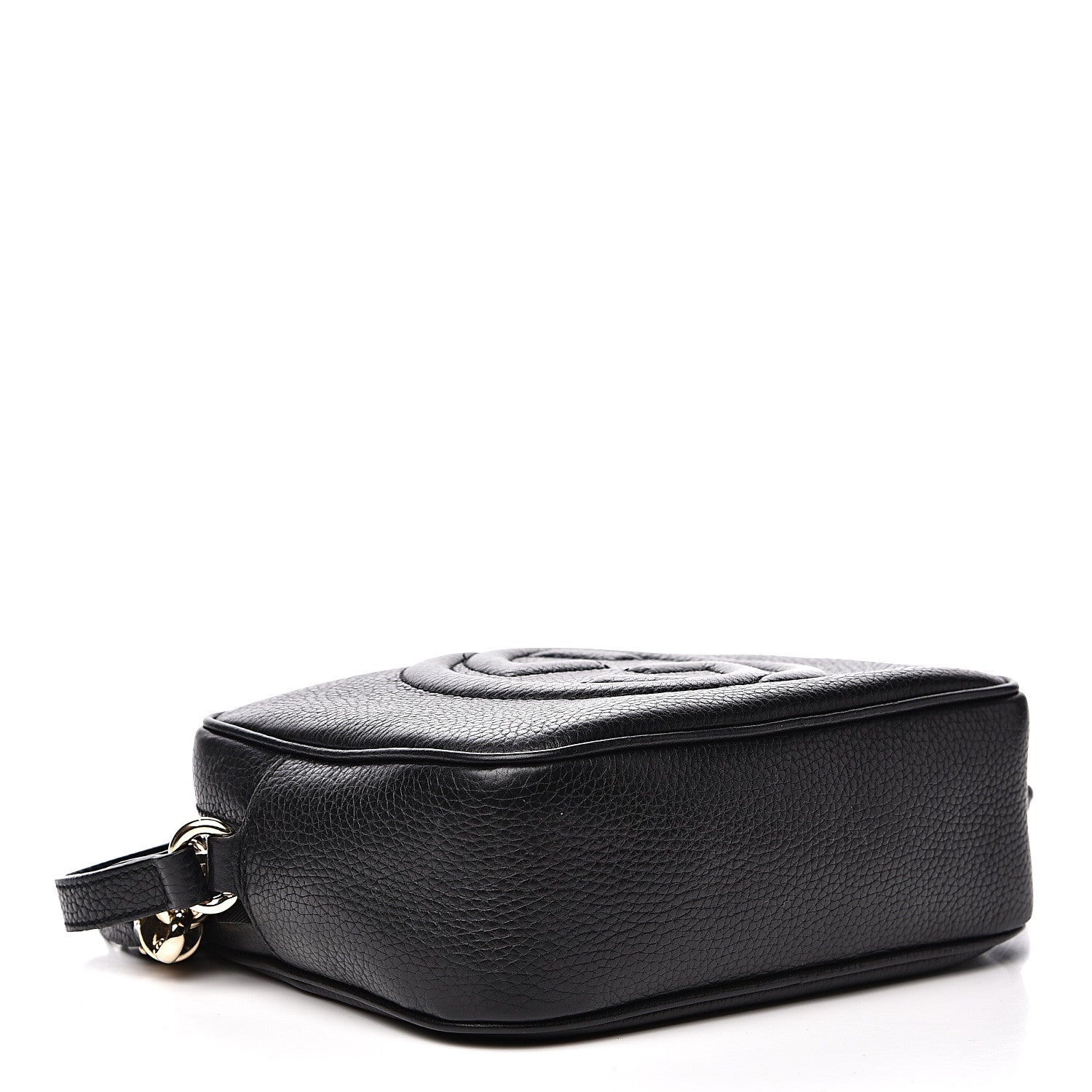 Gucci Pebbled Calfskin Small Soho Disco Bag Black 3 of 13