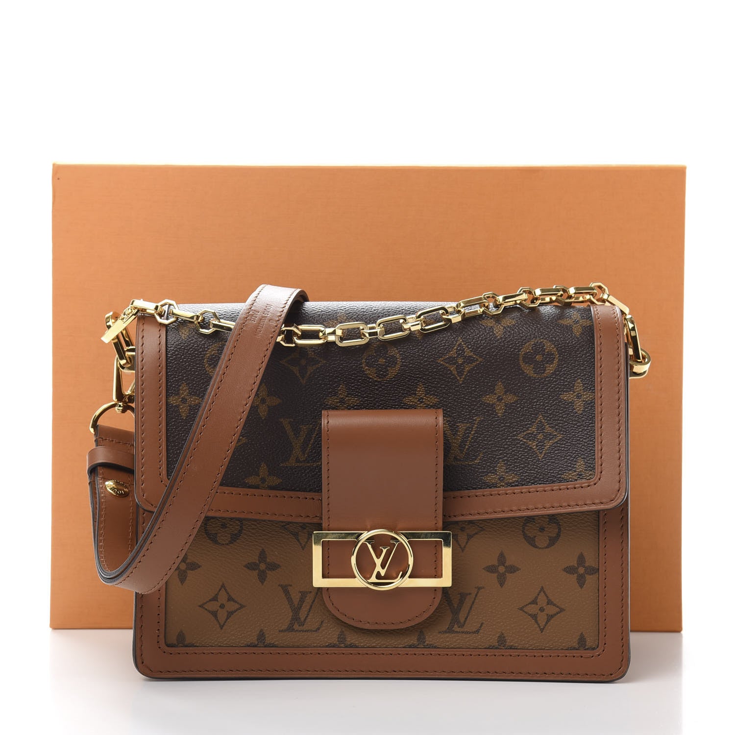 Louis Vuitton Reverse Monogram Dauphine MM 11 of 11