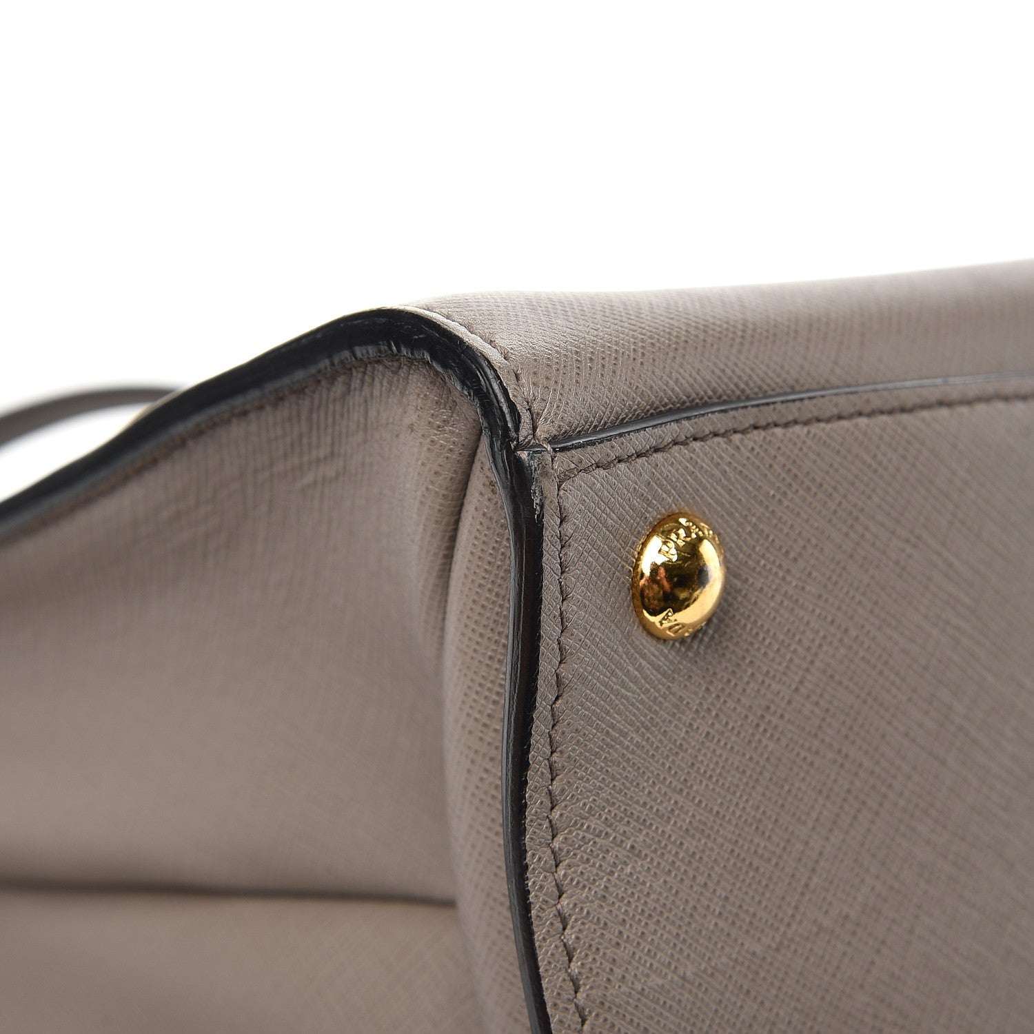 Prada Saffiano Soft Tote Argilla 12 of 14