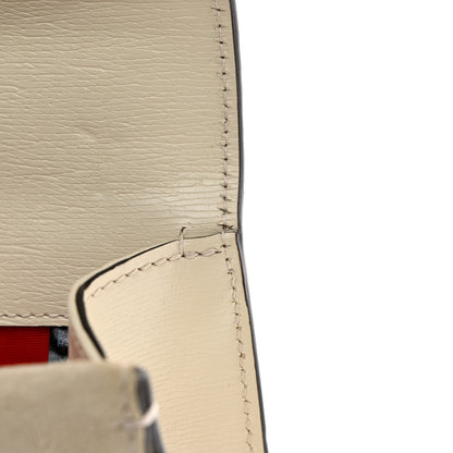 Gucci Textured Calfskin Lunar New Year Small Dionysus Shoulder Bag Mystic White Red 12 of 12