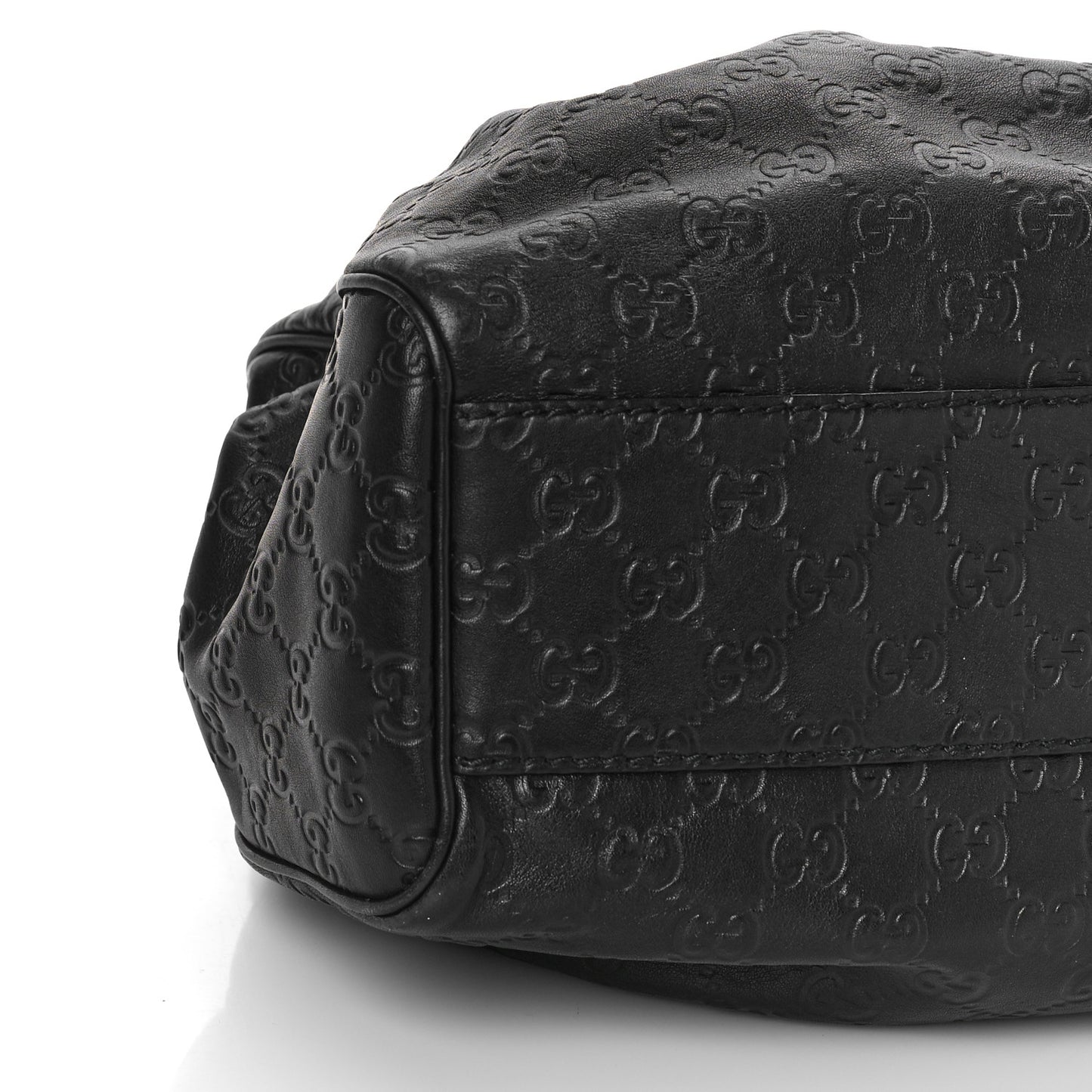 Guccissima Medium Sukey Tote Black
