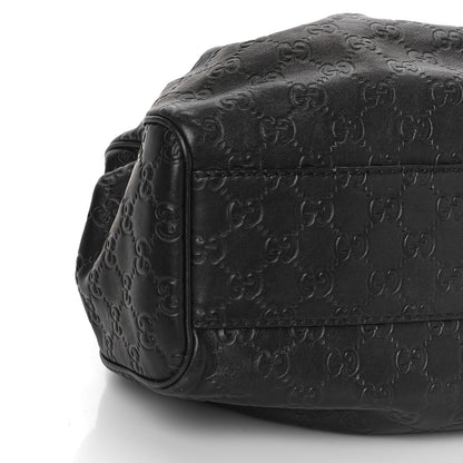 Gucci Guccissima Medium Sukey Tote Black 8 of 10
