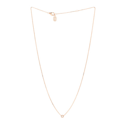 Cartier 18K Pink Gold Diamond XS D'Amour Pendant Necklace 3 of 5