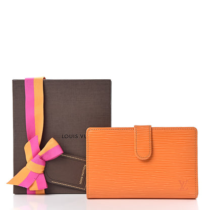 Louis Vuitton Epi French Purse Wallet Mandarin 8 of 8