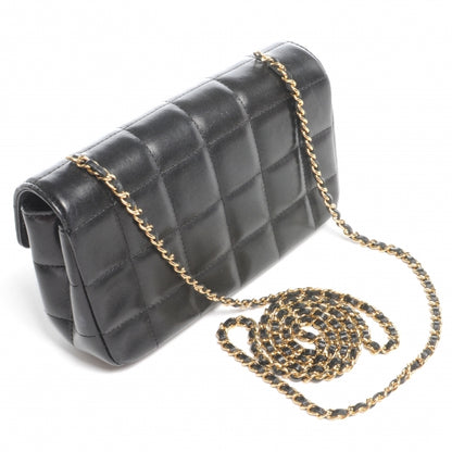 Chanel Lambskin Square Quilted Mini Flap Black 5 of 8