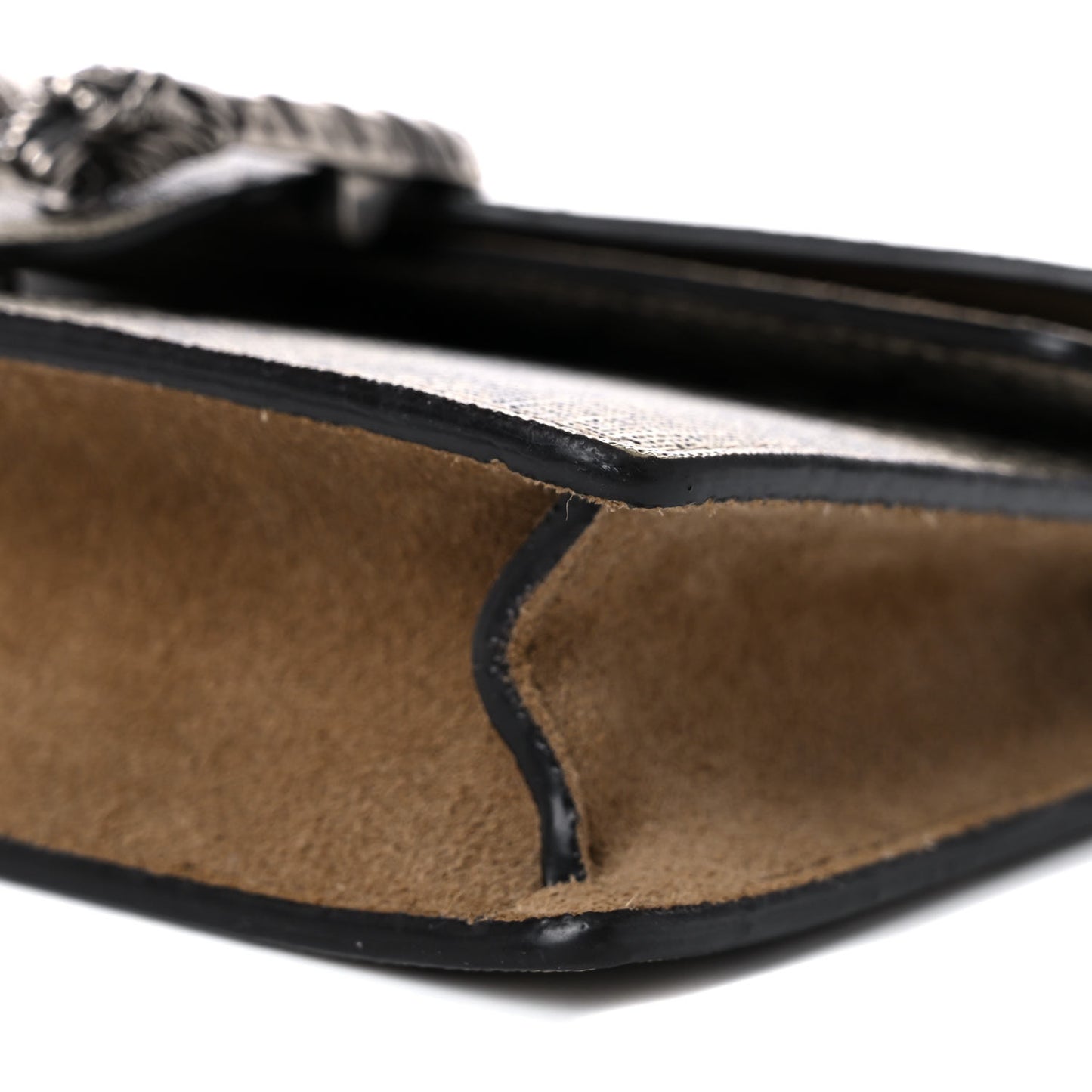 GG Supreme Monogram Super Mini Dionysus Shoulder Bag Taupe