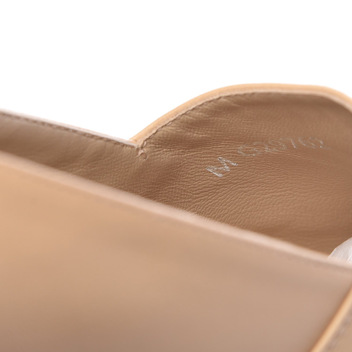 Chanel Lambskin CC Espadrilles 39 Beige Black 9 of 10