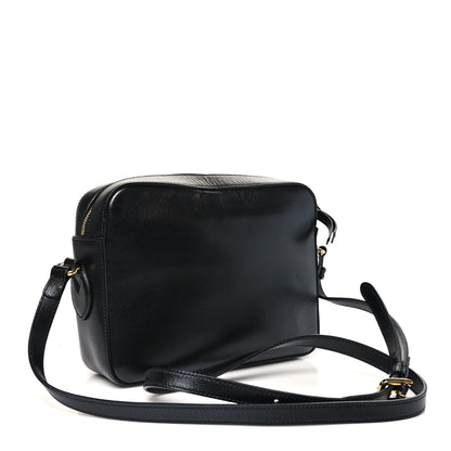 Gucci Textured Calfskin Small Horsebit 1955 Shoulder Bag Black 3 of 10