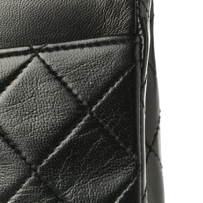 Chanel Lambskin Quilted Small Double Flap Black 23 of 28