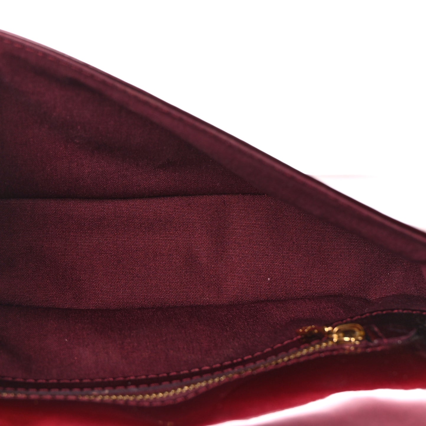 Patent Sobe Clutch Rouge Fauviste