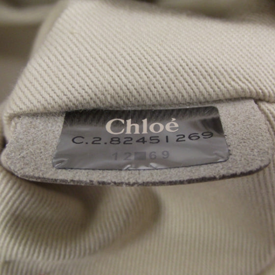 Chloe Leather Paddington Satchel Blanc 15 of 19