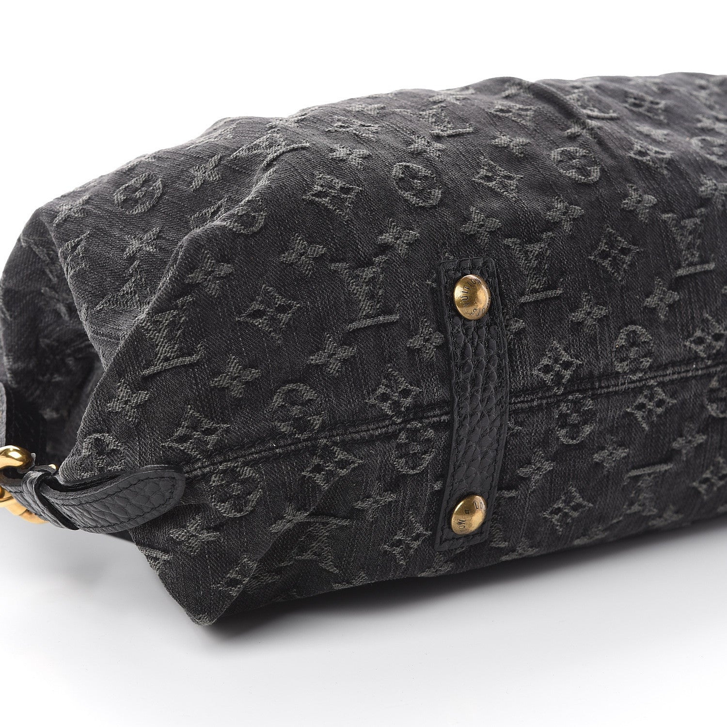 Louis Vuitton Denim Neo Cabby MM Black 7 of 8