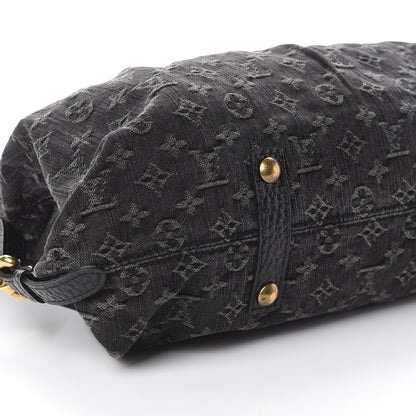 Louis Vuitton Denim Neo Cabby MM Black 7 of 8