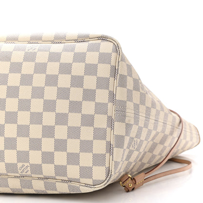 Louis Vuitton Damier Azur Neo Neverfull GM Rose Ballerine 11 of 14