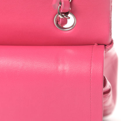 Chanel Lambskin Quilted Medium Double Flap Fuchsia 12 of 19
