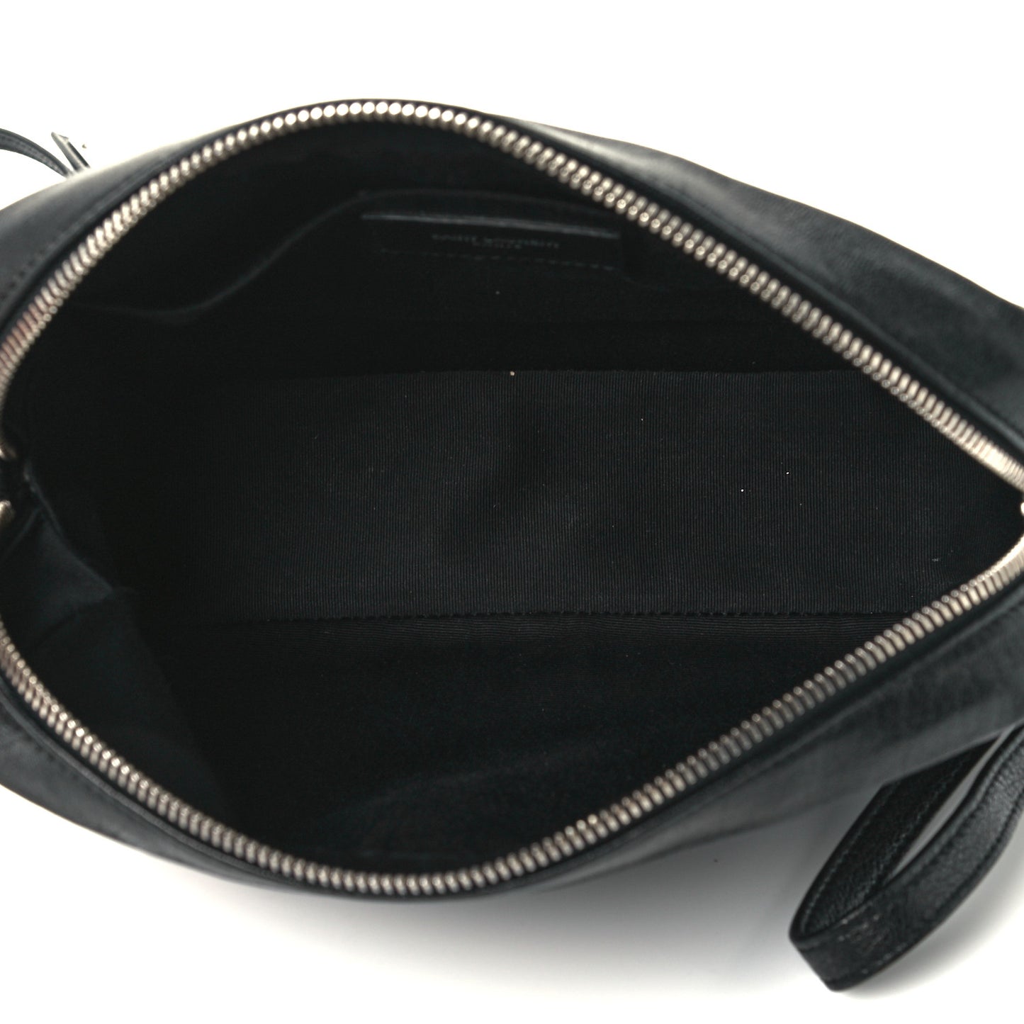 Calfskin Monogram Embossed Small Lou Camera Bag Black