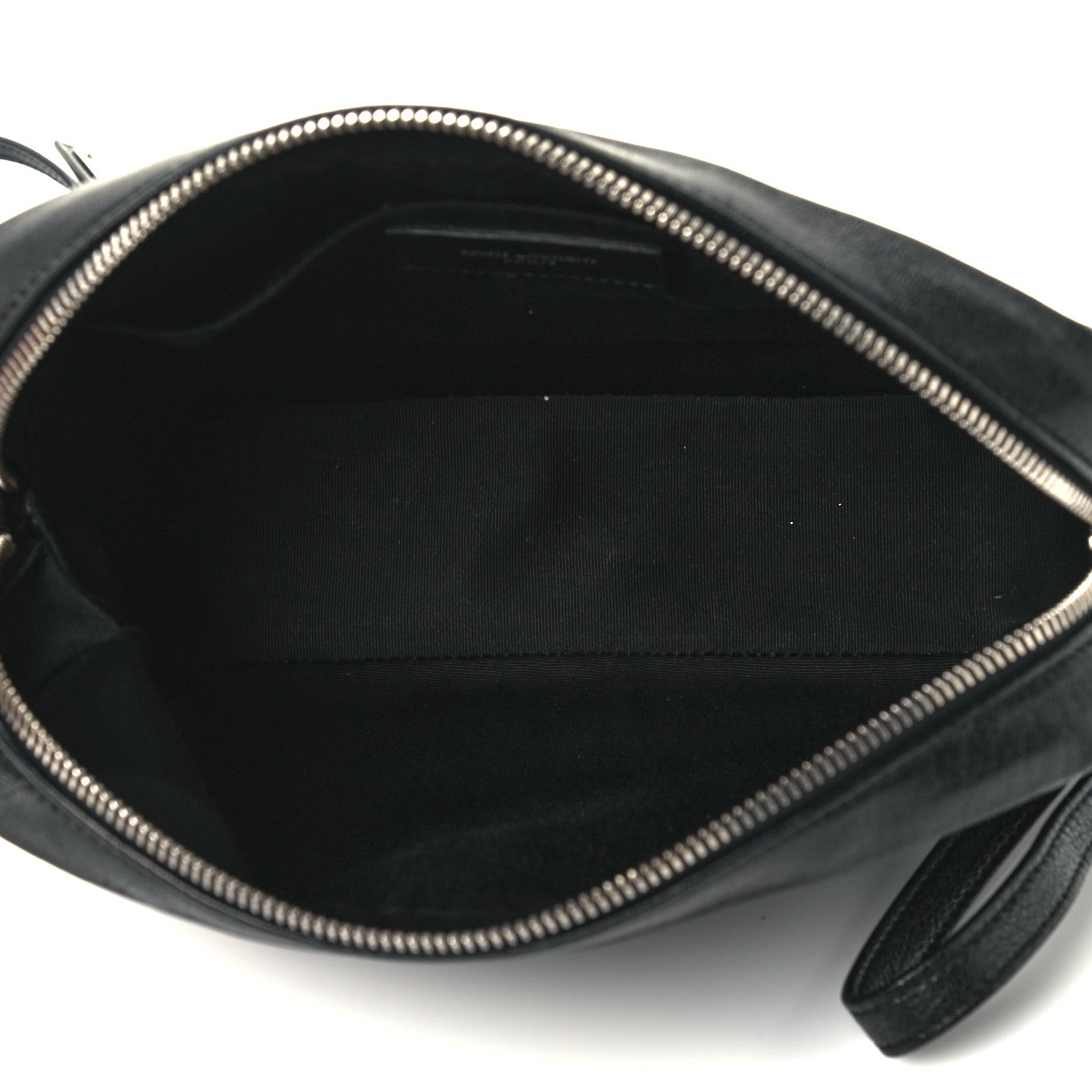Saint Laurent Calfskin Monogram Embossed Small Lou Camera Bag Black 5 of 10