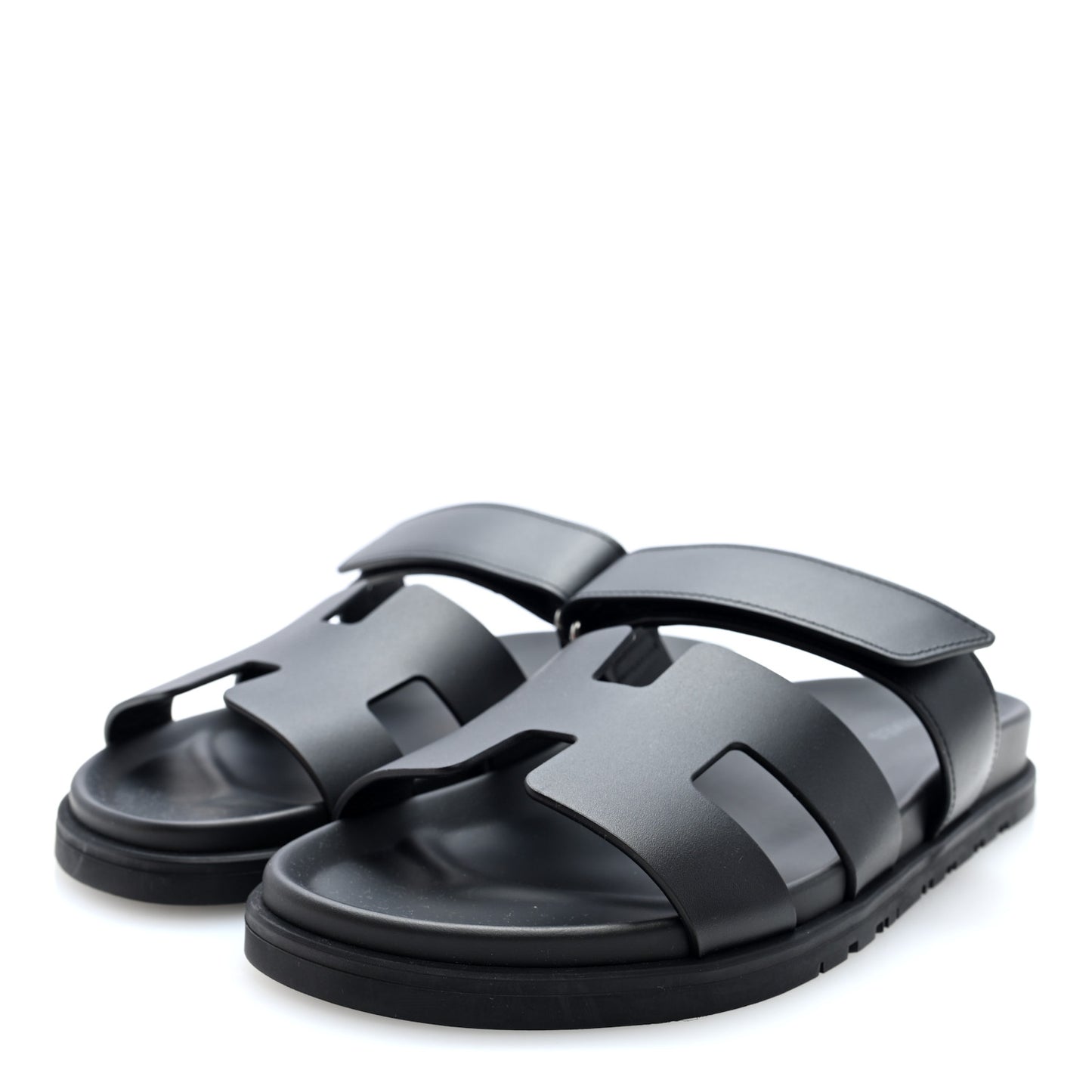 Calfskin Womens Chypre Sandals 39 Black