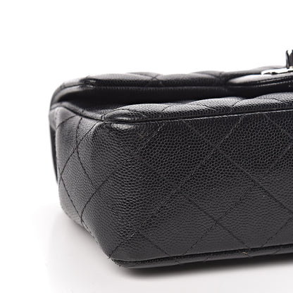 Chanel Caviar Quilted Mini Rectangular Flap Black 8 of 10